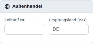 Außenhandel