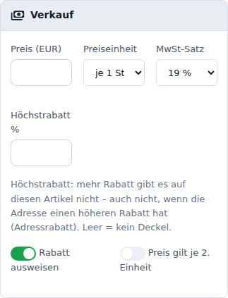 Verkauf