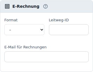 E-Rechnung