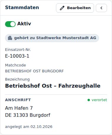 Stammdaten