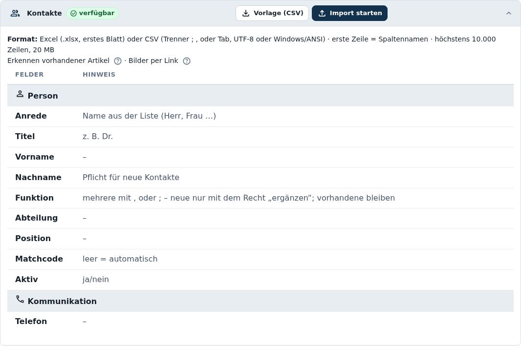 Kontakte