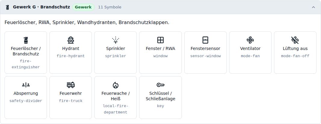 Gewerk G · Brandschutz