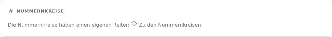 Nummernkreise