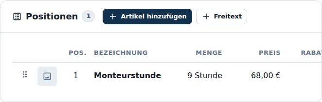 Positionen